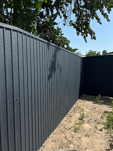 Металлические заборы: ВСЕ ФОТО РАБОТ НАШИ!!! Устанавливаем Заборы из профнастила — 8