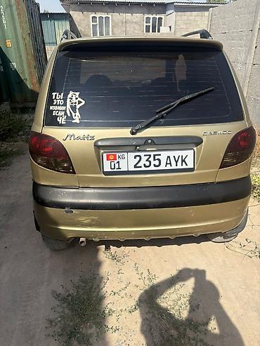 Daewoo Matiz: 2007 г., 0.8 л, Кол менен иштөөчү, Бензин, Хетчбек lalafo.kg да — 3 Daewoo Matiz: 2007 г., 0.8 л, Кол менен иштөөчү, Бензин, Хетчбек — 3