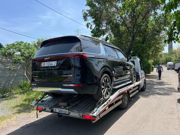кочкор эвакуатор: Көтөргүсү менен, Сынган платформасы менен