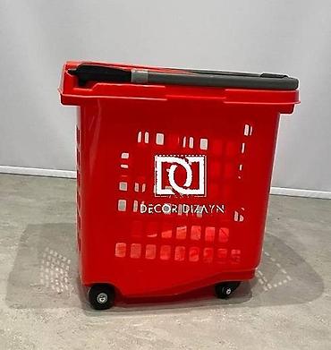 Оборудование для магазинов: Təkərli market səbətləri — 7