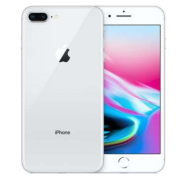 Apple iPhone: IPhone 8 Plus, Б/у, 256 ГБ, White Titanium, Чехол, Коробка, 100 %