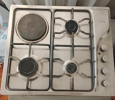 qaz sobaları pecləri: Qarışıq sobası Quraşdırılan, 4 gözlü, İşlənmiş — 1