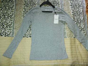 женская ажурная кофта: XS (EU 34), цвет - Серый, Ovs