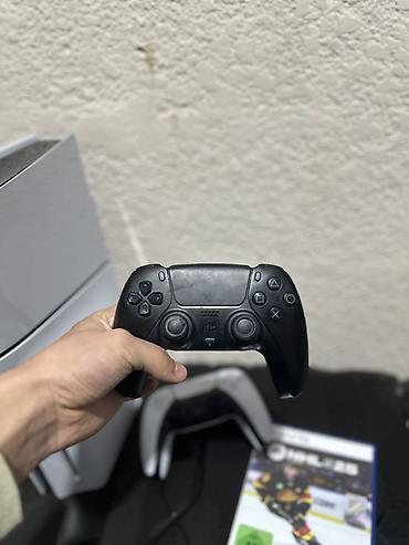 split fiction ps5: Sony ps 5 slim + два джойстика + 8 игр. Не шумит, не греется, в — 5