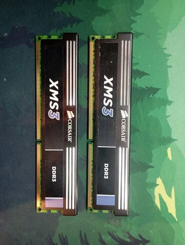 Оперативная память (RAM): Оперативная память, Б/у, Corsair, 8 ГБ, DDR3, 1333 МГц, Для ПК