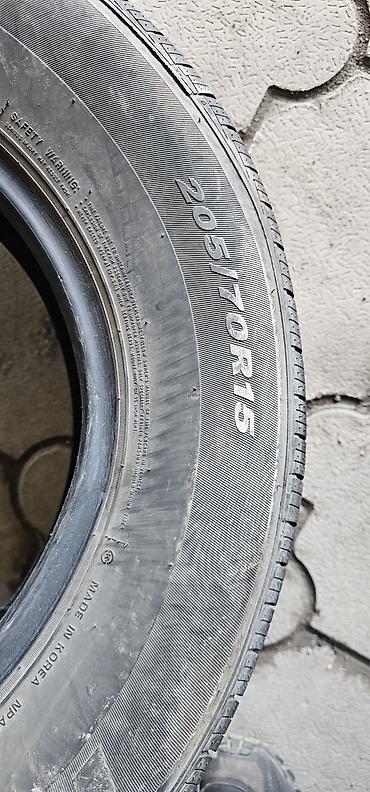 15: Шины 205 / 70 / R 15, Лето, Б/у, Пара, Легковые, Корея, Nexen — 2