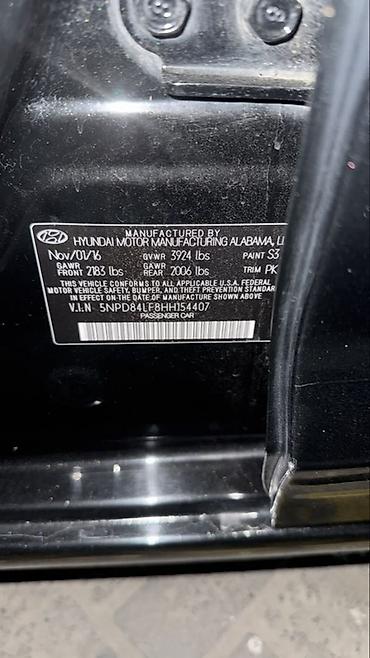 hyundai ix35: Hyundai Elantra: 2017 г., 2 л, Автомат, Бензин, Седан — 4