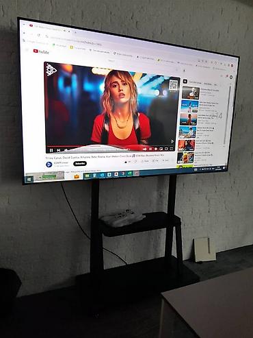 Restoran mebeli: Ağır və böyük ekran televizorlar üçün təkərli tv stendlər satılır — 3