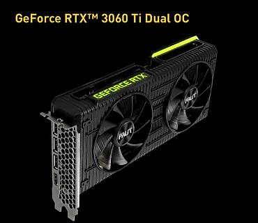 best balance: Видеокарта Palit GeForce RTX 3060 Ti Dual OC - Графический процессор — 2
