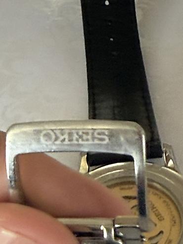 японские часы: Классические часы часы, Seiko, Аллой, Япония, Оригинал, Мужские, Б/у — 6