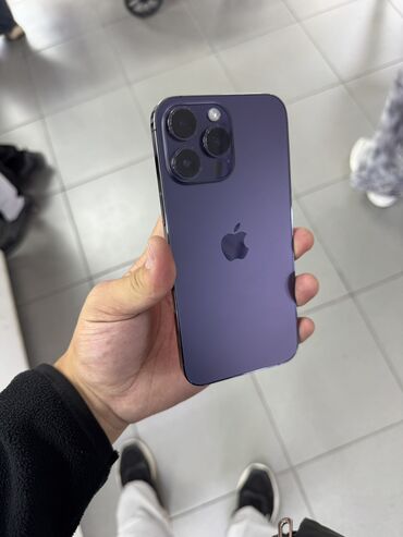 Apple iPhone: IPhone 14 Pro Max, Б/у, 256 ГБ, Deep Purple, 80 %