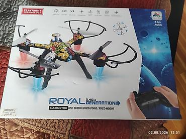 roland x6: ROYAL GENERATION II 2.4GHz kvadrokopter (NO.H235) - 2.4GHz uzaqdan — 1