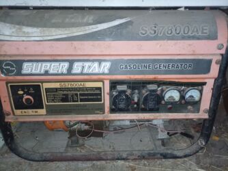 Maye divar kağızları: Super Star SS7800AE benzinli generator 3000 AZN - Model: SS7800AE