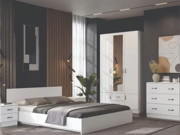 Yataq otağı dəstləri: 2 təknəfərlik çarpayı, Dolab, Komod, Termo, Rusiya, Yeni — 26