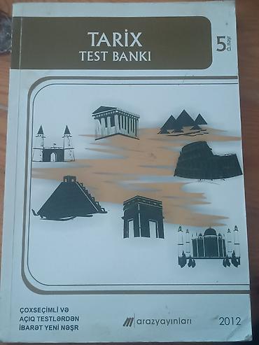 Testlər: Məhsul: “Tarix Test Bankı” kitabı Nəşriyyat: Araz Yayınları Nəşr — 1