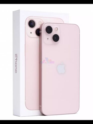 Apple iPhone: IPhone 13, Б/у, 128 ГБ, Розовый, Защитное стекло, Чехол, Кабель, 88 %