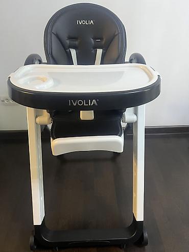 золото новое: Стульчик для кормления IVOLIA. В отличном состоянии — 1