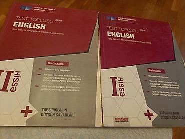 m5 disk: ENGLISH Test TOPLUSU 1 və 2 Hissə Təzədir 
Cütü 5 AZN-ə — 2