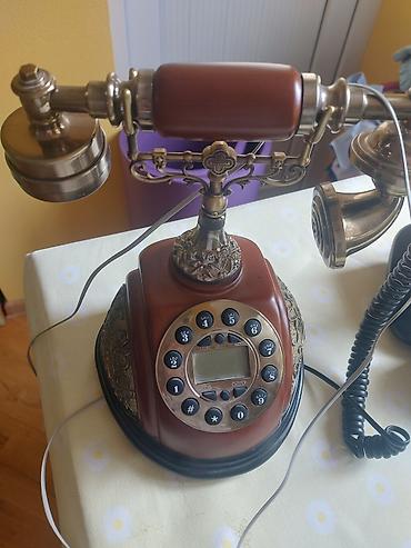 philips xenium e570: Retro tərzli stolüstü ev telefonu - Klassik/antik dizayn: bürünc — 3