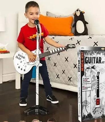 odela za devojčice: Električna gitara i mirkofon za decu. električna gitara i mirkofon za — 1