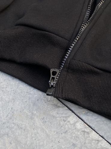 зимние толстовки: Мужская толстовка, M, L, XL, Новый, цвет - Черный, Самовывоз, Бесплатная доставка, Платная доставка — 8