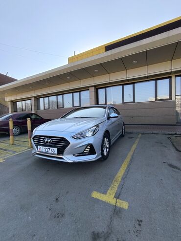 обмен авто на земельный участок: Hyundai Sonata: 2018 г., 2 л, Автоматтык, Газ, Седан