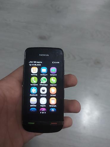 nokia 500: Nokia Asha 500, 8 GB, rəng - Qara, Sensor — 2
