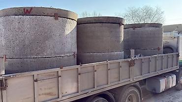 Железобетонное (ЖБИ) кольцо для септика Размер: 110 x 90 x 8 см, Платная установка, Оптом, В розницу