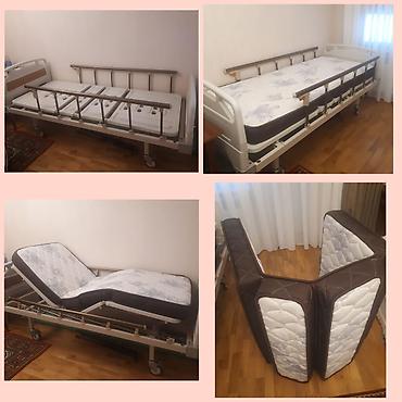əlil arabası: Xeste carpayisi 600 ₼ satılır alinib işlənməyib ünvan Masazir kod4302 — 2
