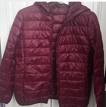 Kurtkalar: Bordo rəngli yüngül şişmə kürk (puffer) gödəkçə - Rəng: tünd bordo - — 1