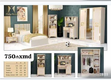 hamam ucun kabinalar: Oğlan və qız üçün, Yeni, Təknəfərlik çarpayı, Dolab