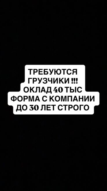 ищу строительные работы: Грузчик