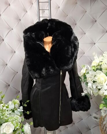 Zimske jakne: One size, Jednobojni, Sa postavom, Krzno — 9