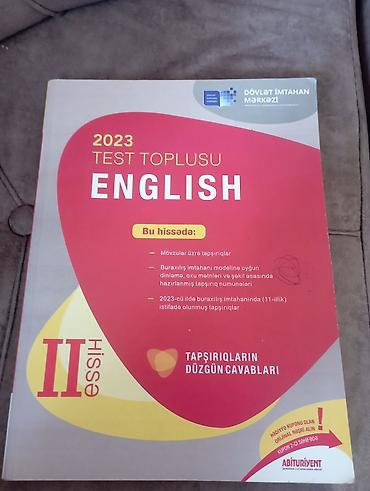 1984 kitab: Azərbaycan dili Testlər 11-ci sinif, DİM, 1-ci hissə, 2024 il — 2