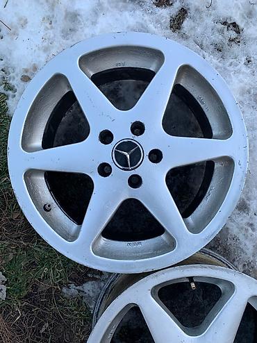 Диски: Литые Диски R 17 Aero, Комплект, отверстий - 5, Б/у — 5