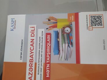 parfois sat: Azərbaycan dili mətin kitabı 2ci əl Alınıb ama heç işlənməyib ucuz