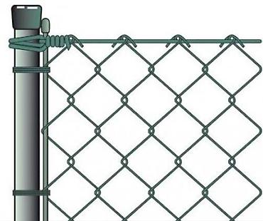 Сетка рабица: Сетка-рабица В рулонах 10 метров Для ограждения и футбольного поля — 1