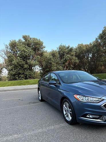 ford focus oluxana: Ford Fusion (sedan) – mavi rəng 2018 ci il 120.000 KM — 2