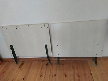 Çarpayılar: Metal karkaslı tək nəfərlik çarpayı karkası və başlıq/ayaq taxtaları — 3