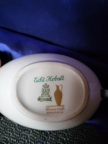 Ostalo posuđe: Sosijera nova 1939g + Heinrich i Co.Bavaria. Luksuzna serija ( zlatni — 10