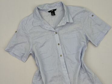 koszula z krótkim rękawem damska h: Women`s shirt, H&M, Size S (EU 36)
