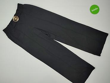 szerokie spodnie pull: Spodnie materiałowe damskie, rozmiar S — 2