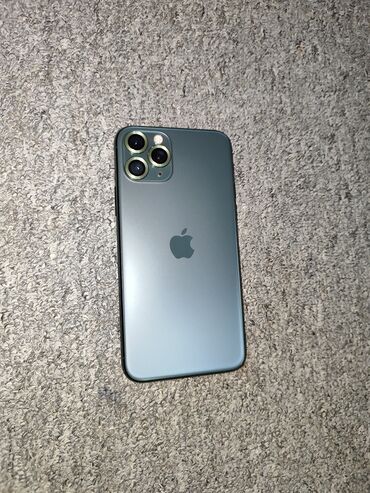 бу ноудбук: IPhone 11 Pro, Б/у, 256 ГБ, Matte Midnight Green, 75 %