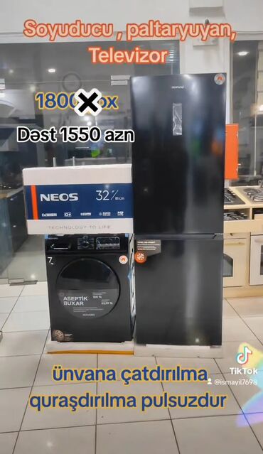 Digər aksesuarlar: Anbardan satiş komplekt dəst Soyuducu paltaryuyan məişət texnikası — 39