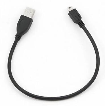 Kablovi za telefone: USB 2.0 kabl A na Mini USB (5‑pin) - Priključci: USB‑A (muški) na — 1