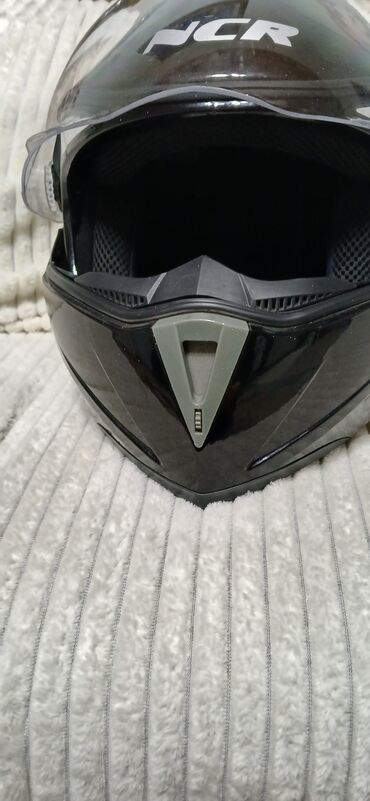 Moto dəbilqələr: NCR tam üzlü motosiklet dəbilqəsi - Rəng: parlaq qara, gümüşü -da lalafo.az — 15 Moto dəbilqələr: NCR tam üzlü motosiklet dəbilqəsi - Rəng: parlaq qara, gümüşü — 15