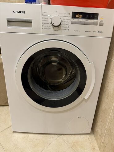 paltaryuyan rucnoy: Paltaryuyan maşın Siemens, 7 kq, Avtomat, Qurutmasız