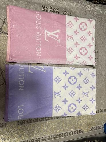 Текстиль: Pled lv 200x230 taxt olcusu material yumsaq yeni upakovkada 2 ededdi — 1