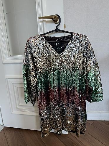 Рубашки: Рубашка в клетку оверсайз - Свободный крой «овер стандарт» - — 3