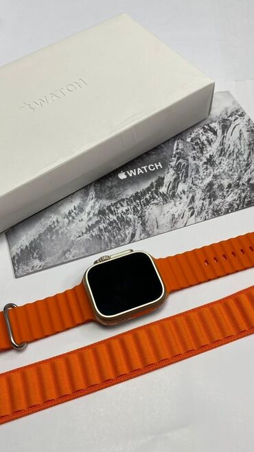 женские смарт часы: Apple watch 8 ultra 🍏 Качество premium ❗ Батарея на 3 дня 🔋 at lalafo.kg женские смарт часы: Apple watch 8 ultra 🍏 Качество premium ❗ Батарея на 3 дня 🔋